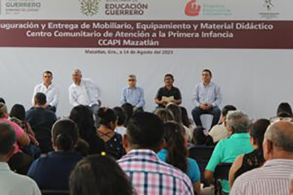 Inauguran “Centro Comunitario de Atención a la Primera Infancia” (CCAPI), en la comunidad de Mazatlán