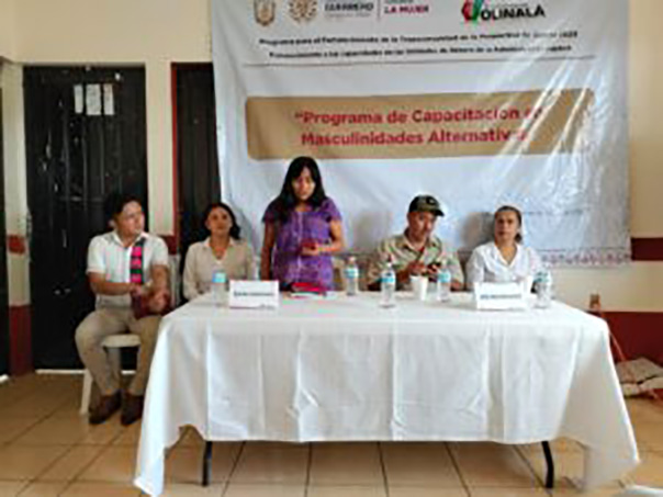 La SEMUJER continúa impartiendo los talleres de Masculinidades Alternativas en la comunidad de Temalacatzingo