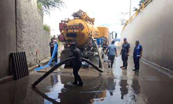 Personal de la SGIRPCGRO atiende afectaciones por ciclón tropical “Hilary”