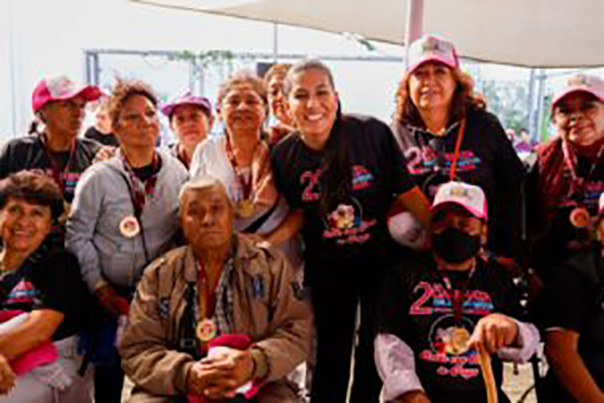 Realizan DIF Guerrero, ISSSPEG e IGATIPAM, segunda caminata del Adulto Mayor en Chilpancingo