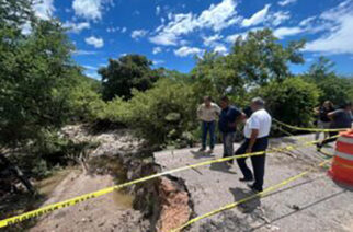 Atiende CICAEG corte carretero en Atenango del Río