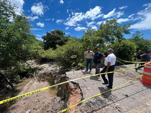 Atiende CICAEG corte carretero en Atenango del Río