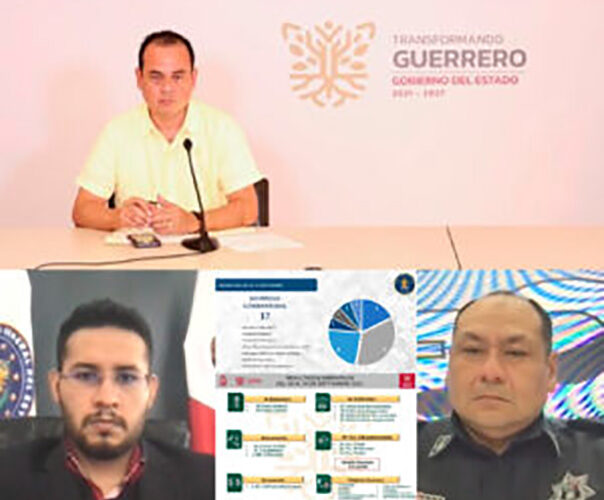 Desplegarán operativo con 600 elementos estatales con GN y SEDENA previo y durante los festejos patrios en Guerrero