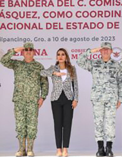 “Somos más los que trabajamos por la construcción de la paz y seguimos firmes por la seguridad de Guerrero”: Evelyn Salgado