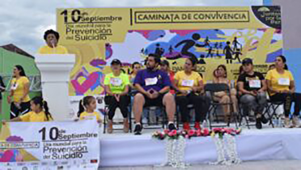 SSG conmemora Día Mundial de la Prevención del Suicidio con una Caminata de Convivencia