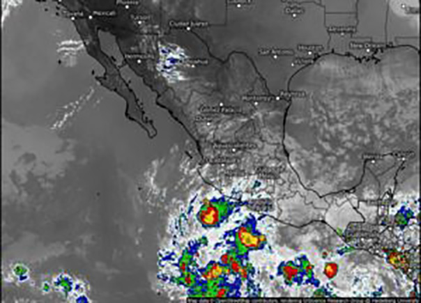 Se pronostican lluvias fuertes a puntuales intensas para esta semana en Guerrero