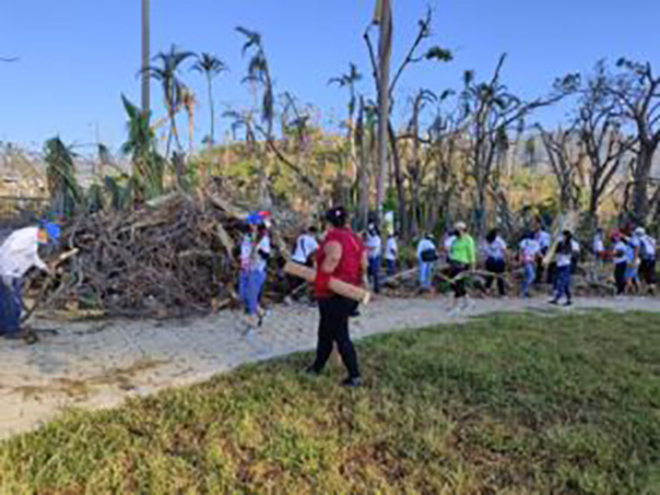 Cientos de ciudadanos acudieron a la jornada de limpieza del Parque Papagayo