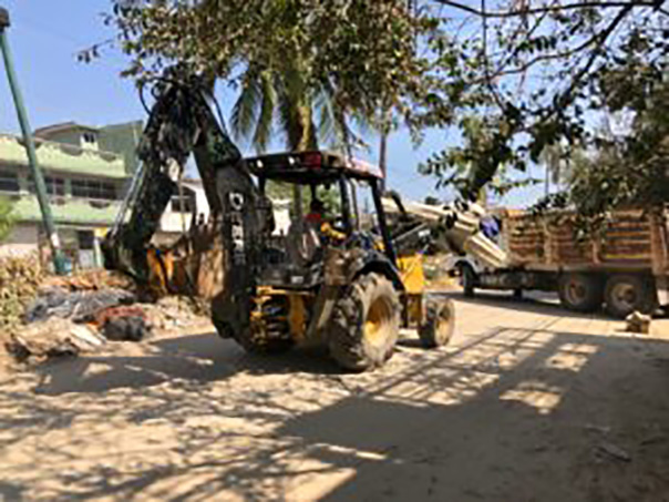 Continúa CAPASEG labores de remoción de escombros en Acapulco