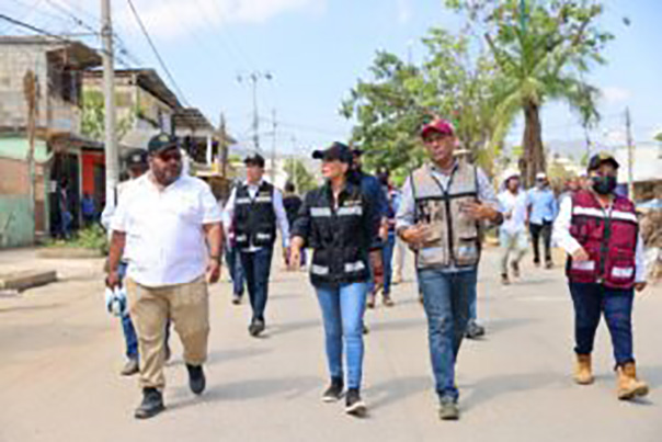 El huracán se llevó lo material, pero no nuestras ganas de salir adelante: Evelyn Salgado