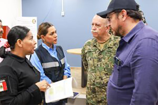 Fortalece Evelyn Salgado la estrategia de búsqueda de personas no localizadas tras El Paso del huracán “Otis”