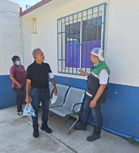 COFEPRIS, COESPRIS de San Luis Potosí y COPRISEG realizan acciones de saneamiento básico de las condiciones físico sanitarias de las unidades de atención médicas