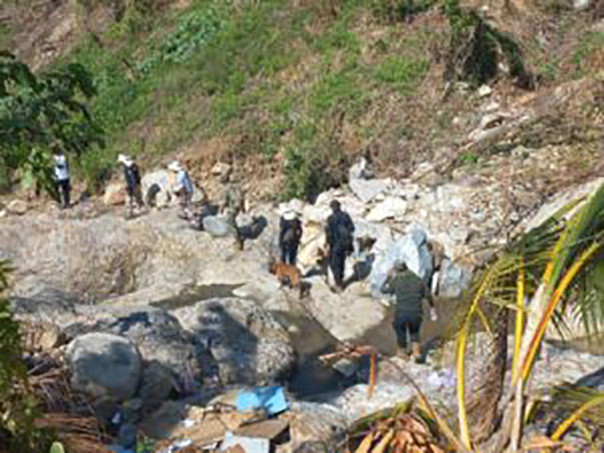 Refuerzan operativos de búsqueda de personas por tierra y mar en Acapulco con equipo especializado