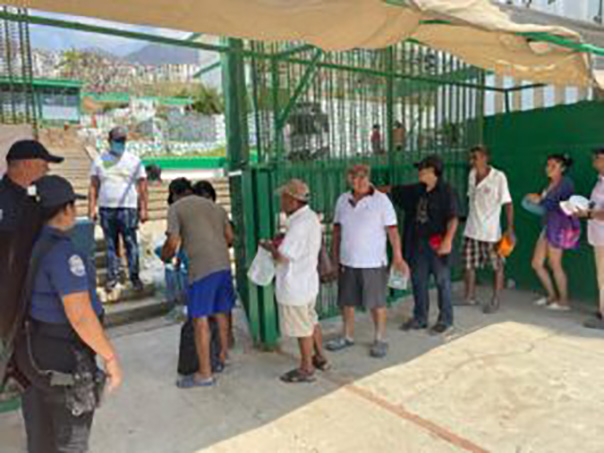 SEJUVE Guerrero continúa ofreciendo alimentos, agua y albergue además
