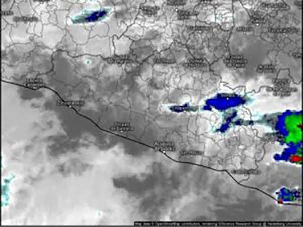 SGIRPCGRO prevé lluvias ligeras en las próximas horas en Guerrero