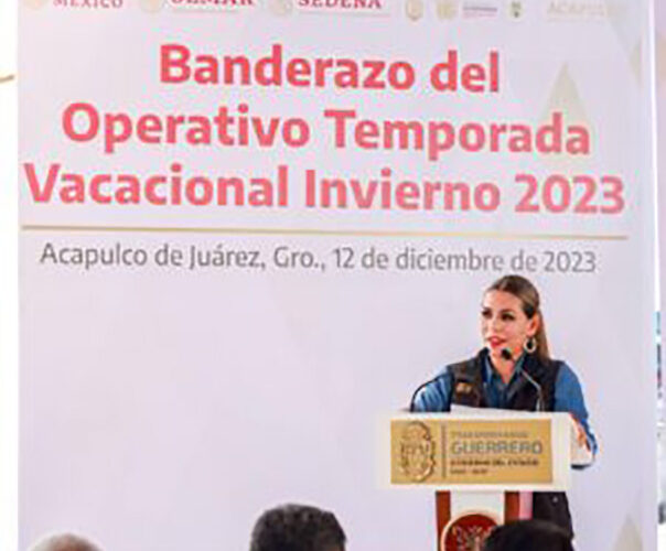 Renace Acapulco y Guerrero con la temporada turística de fin de año; da Evelyn Salgado banderazo a Operativo Vacacional Invierno 2023