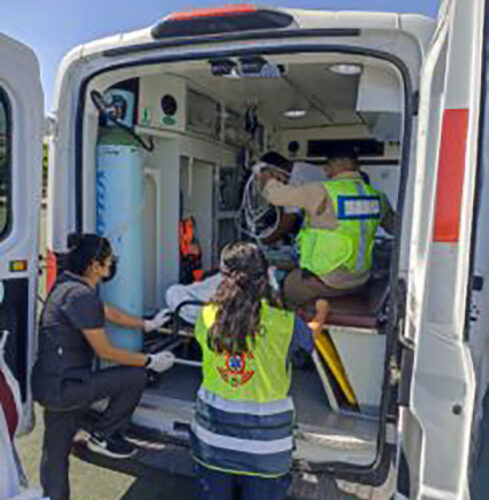 Traslada la SSG vía aérea a mujer embarazada con complicación grave de Tlapa a Chilpancingo