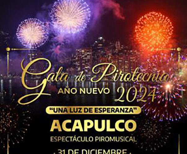 Acapulco brillará con más fuerza y color en la esperada Gala de Pirotecnia Año Nuevo 2024: Evelyn Salgado