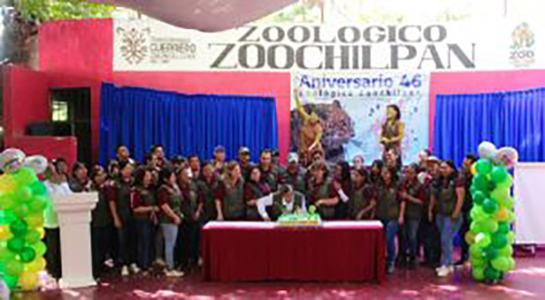 Celebran niñas y niños de Guerrero el 46 aniversario del Zoochilpan