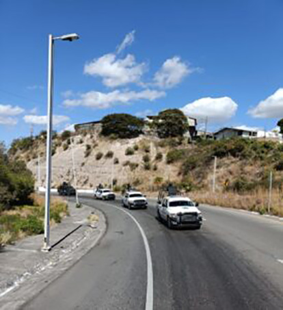 Gobierno del estado despliega fuerte operativo en la Sierra del Municipio de General Heliodoro Castillo