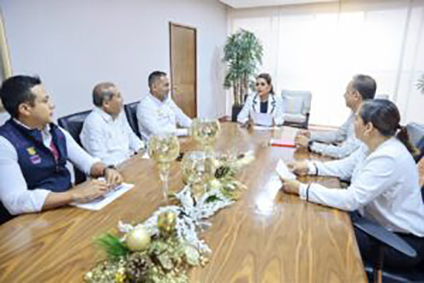 La gobernadora Evelyn Salgado Pineda sostuvo una reunión con funcionarios de la Secretaría de Salud Guerrero