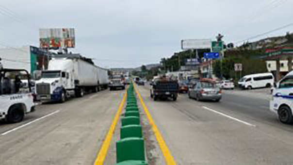 Libera la Policía Estatal Autopista del Sol Policía y se normaliza el tránsito vehicular