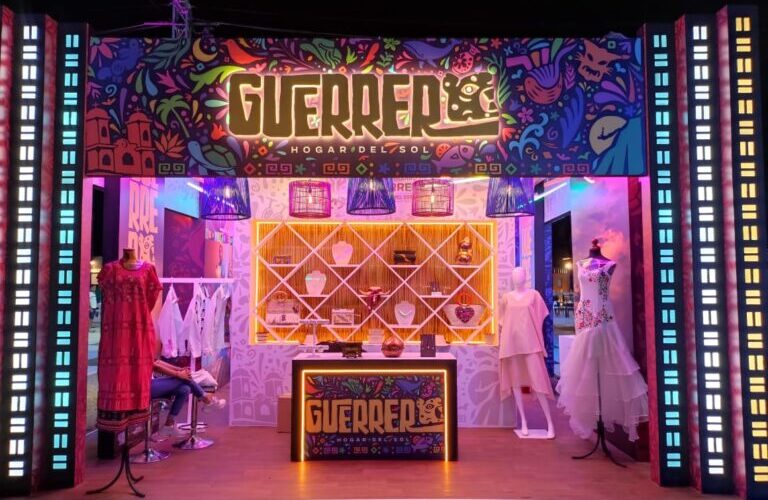 Artesanías y productos guerrerenses presentes en la 31° edición del Abierto Mexicano de Tenis, en Acapulco