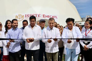 Inaugura ISSSTE hospital móvil “Ehécatl” en Acapulco