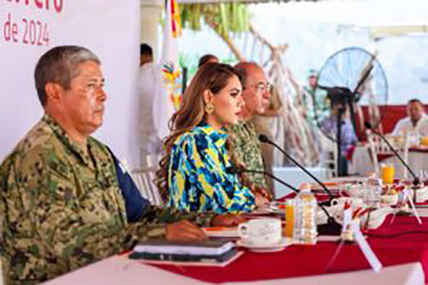 Listo operativo conjunto en Acapulco para garantizar seguridad de visitantes al Abierto Mexicano de Tenis con 440 elementos de diversas corporaciones