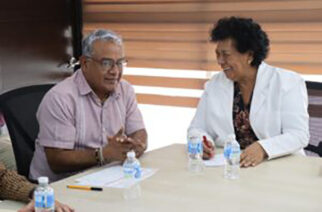 Se reúne la secretaria de Salud Aidé Ibarez Castro con primer edil de Tixtla en busca de coordinar acciones en materia de Salud