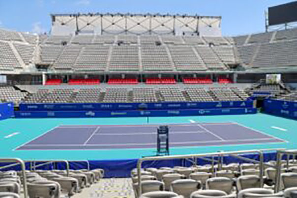 Todo listo para recibir al Abierto Mexicano de Tenis en la Arena GNP