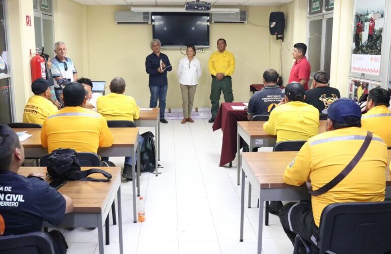 SGIRPCGRO capacita a personal para la prevención y atención de incendios forestales