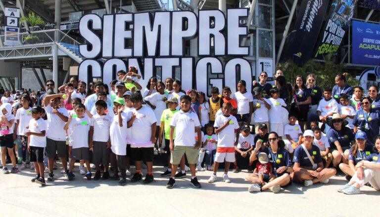 Familias de Acapulco disfrutan del “Family Day” en el Abierto Mexicano de Tenis