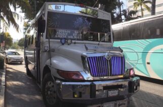 Reanudan parcialmente las rutas de transporte urbano en Acapulco