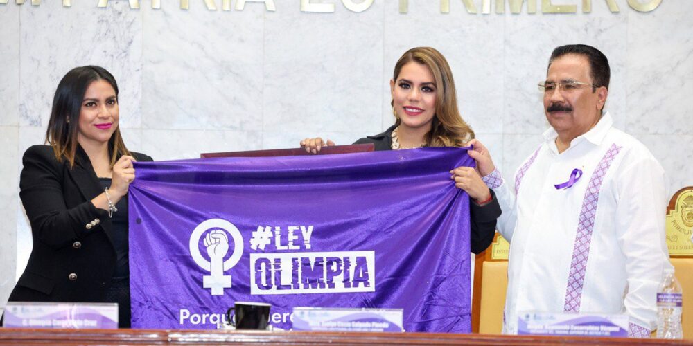 Evelin Salgado Pineda asistió como invitada a la Conferencia “Violencia Digital y Ley Olimpia para conmemora el Día Internacional de la Mujer