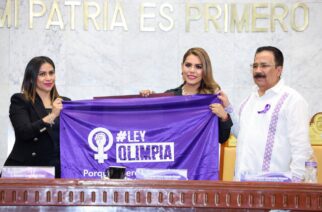 Evelin Salgado Pineda asistió como invitada a la Conferencia “Violencia Digital y Ley Olimpia para conmemora el Día Internacional de la Mujer