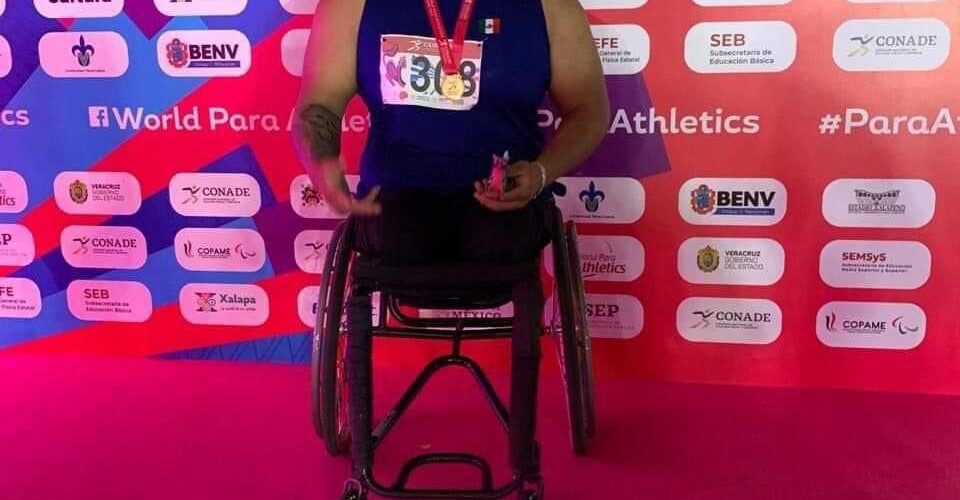 Guerrerense conquista tres medallas en el World Para Athletics Grand Prix 2024.