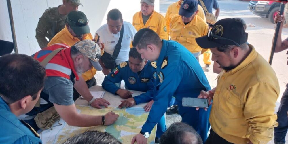 Continúan labores para sofocar en su totalidad el incendio forestal del Parque Nacional El Veladero