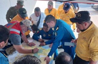 Continúan labores para sofocar en su totalidad el incendio forestal del Parque Nacional El Veladero
