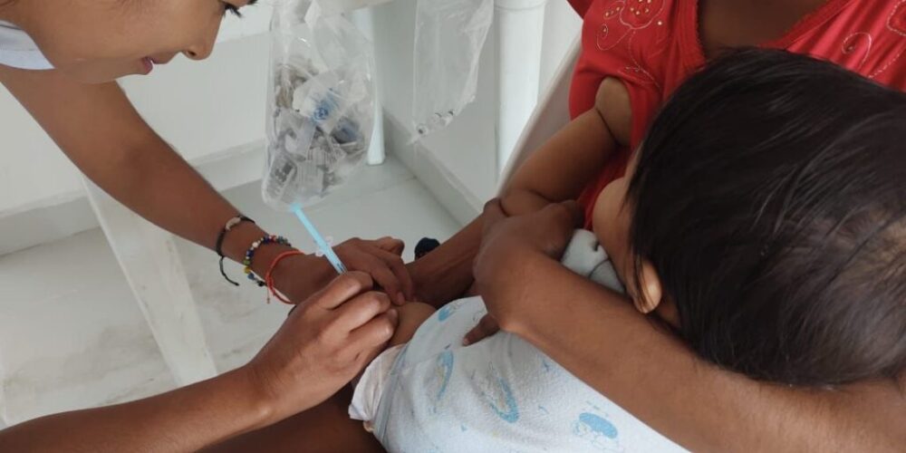 Llevan a cabo en Guerrero Campaña Nacional de Recuperación de Cobertura de Vacunación