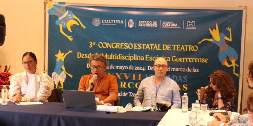 Continúan los eventos en las Jornadas Alarconianas se inauguró el 3er. Encuentro Estatal de Teatro en Taxco