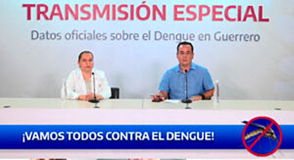 En Guerrero sin riesgo epidemiológico por Dengue
