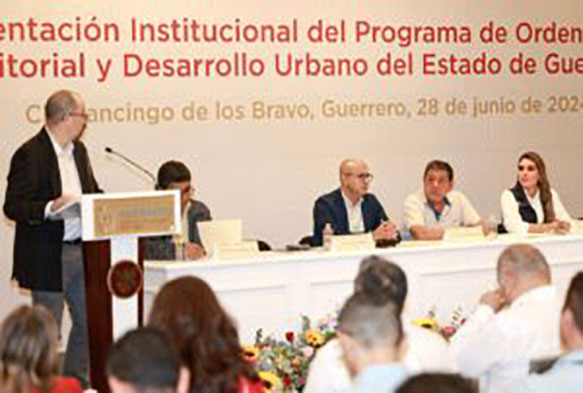 Guerrero en la ruta del desarrollo urbano y ordenamiento territorial con planeación a futuro