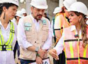 Supervisa Evelyn Salgado Pineda avances en la construcción del nuevo hospital regional de alta especialidad del ISSSTE en Acapulco