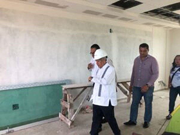 Titular de la SEG supervisa construcción de las nuevas instalaciones de la Universidad Tecnológica de Acapulco