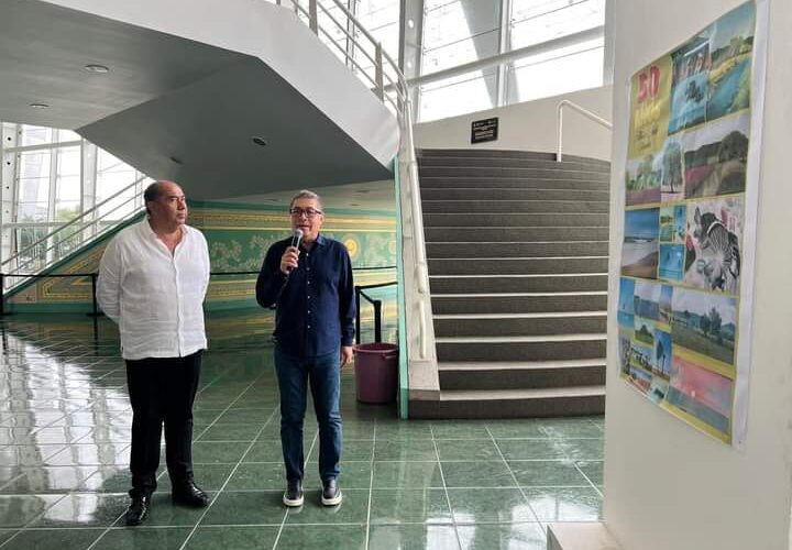 Aperturan la exposición “Vientos del Sur” en el Auditorio Sentimientos de la Nación en Chilpancingo