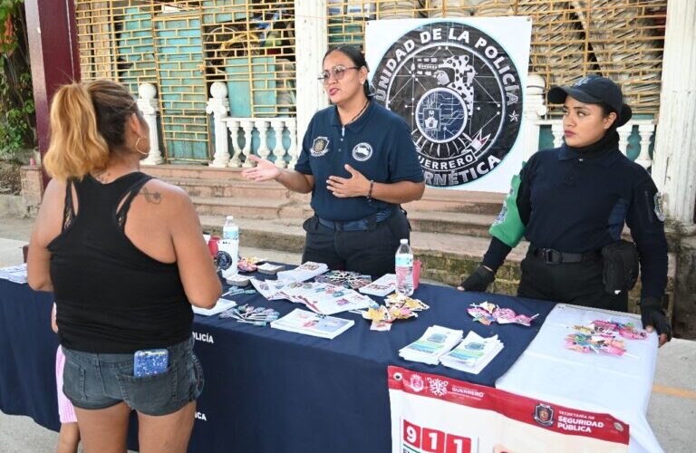 Gobierno del Estado continúa con las acciones para restaurar el Tejido Social en colonias de Acapulco