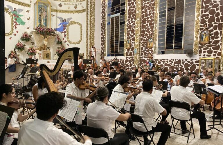 Llega la Orquesta Filarmónica a los Barrios Históricos de Acapulco