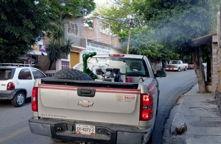 La Secretaría de Salud Guerrero redobla los esfuerzos con múltiples actividades enfocadas al combate del mosco transmisor del dengue