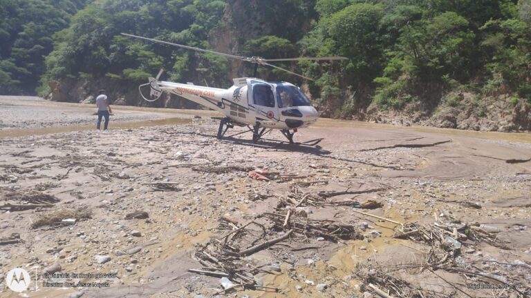 Por aire y por tierra gobierno del estado continúa la búsqueda de persona desaparecida en Tlapa