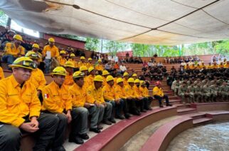 Reconoce la SEMAREN a combatientes de incendios en el Día Nacional del Combatiente Forestal
